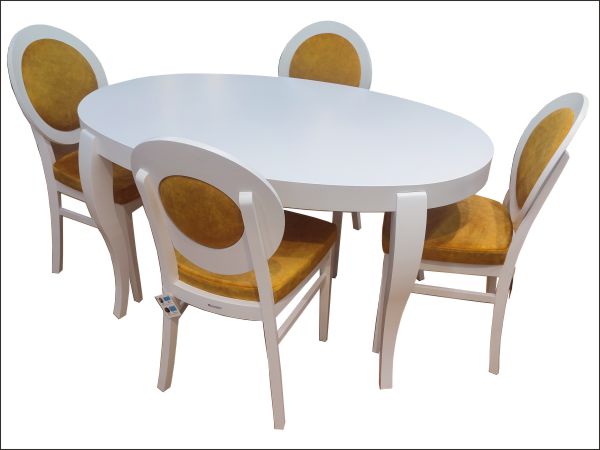 Обеденная группа: стол Элис 140х90 ОВШ и стул Арго-М фото 1
